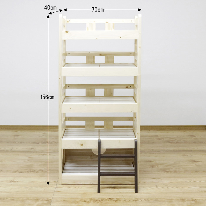 5段ペットベッドの詳細図