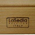 La Sedia の製品にはこのような刻印があり,確かな製品である証明がなされています(一部の製品を除く)。