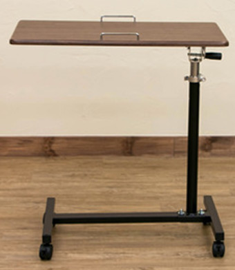 マルチサイドテーブル TX-06WALは、天板の高さを調節できます(床から天板まで約635mm〜約980mm)
