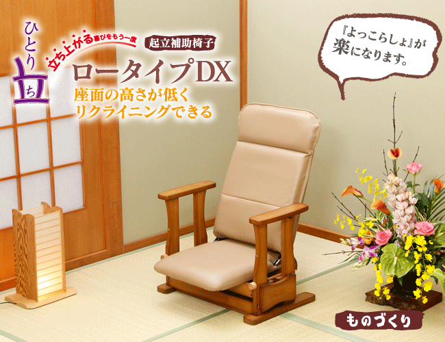 起立補助椅子 NK-2024(ロータイプDX)を激安で販売する京都の村田家具
