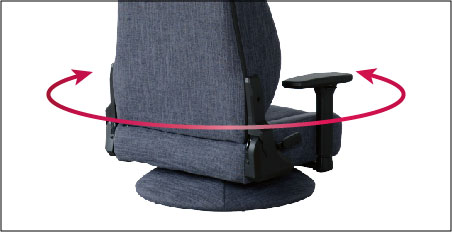 Contieaks Titlis ティトリス・座椅子 グレー ゲーミング座椅子 3Dアームレスト コンティークス