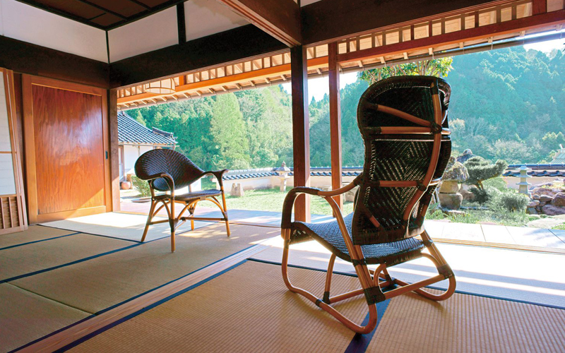 ラタン手編み ロッキングチェア C100CBを激安で販売する京都の村田家具
